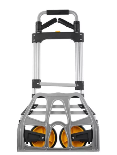 Alumínium összecsukható szállítókocsi, molnárkocsi szürke-fekete MY011