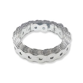   Szerelőszalag, hullámos, tüzihorg., 6-os (17mm / 0.5mm / 10m)