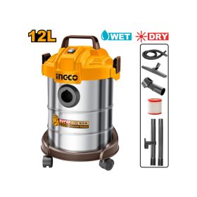 INGCO VC14122 Ipari porszívó 12 l 800 W