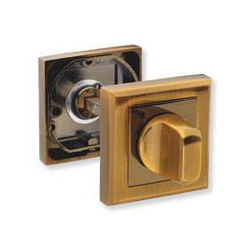 Bussare Comfort négyzet rozetta Brushed Cafe WC