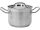 YATO YG-00001 GASTRO Fazék fedővel 2,4 liter 160 x 120 mm inox