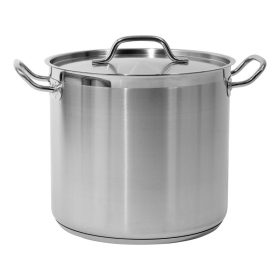   YATO YG-00004 GASTRO Fazék fedővel 15,4 liter 280 x 250 mm inox