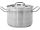 YATO YG-00022 GASTRO Lábas fedővel 4,4 liter 200 x 140 mm inox