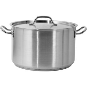   YATO YG-00026 GASTRO Lábas fedővel 22,4 liter 360 x 220 mm inox