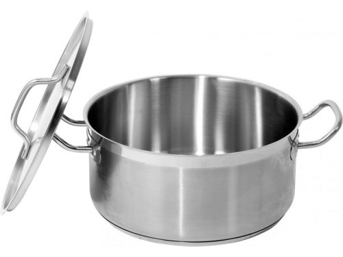 YATO YG-00042 GASTRO Lábas fedővel 8 liter 280 x 130 mm inox