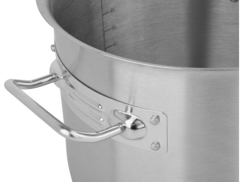 YATO YG-00046 GASTRO Fazék fedővel 9 liter 250 x 180 mm inox