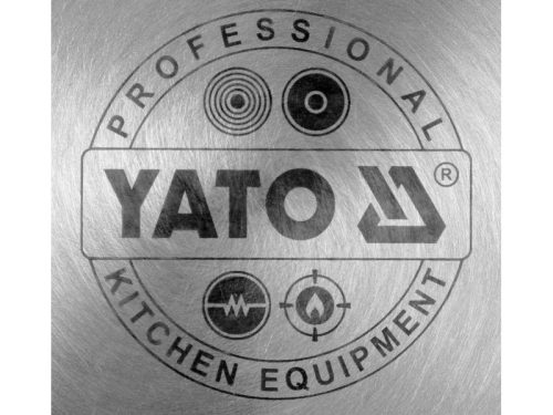 YATO YG-00046 GASTRO Fazék fedővel 9 liter 250 x 180 mm inox
