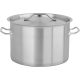 YATO YG-00048 GASTRO Fazék fedővel 17 liter 320 x 220 mm inox