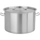 YATO YG-00049 GASTRO Fazék fedővel 24 liter 360 x 240 mm inox