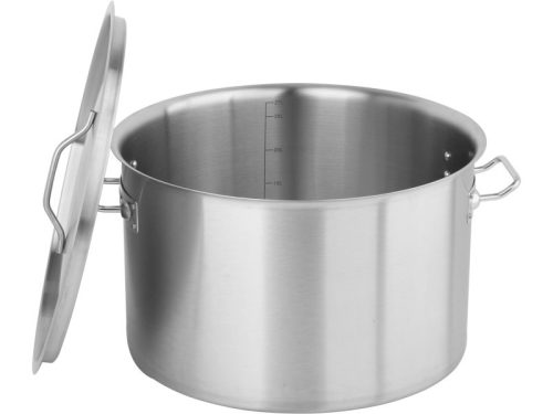 YATO YG-00050 GASTRO Fazék fedővel 27 liter 380 x 240 mm inox