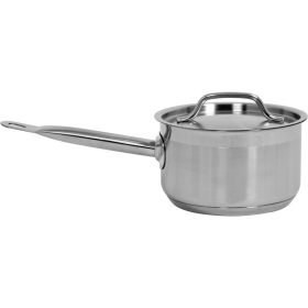   YATO YG-00060 GASTRO Nyeles lábas fedővel 1,9 liter 160 x 95 mm inox