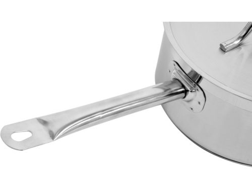 YATO YG-00063 GASTRO Nyeles lábas fedővel 8 liter 280 mm inox