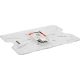 YATO YG-00461 GASTRO Kínálóbetétbe műanyag csepegtető lap GN 1/2