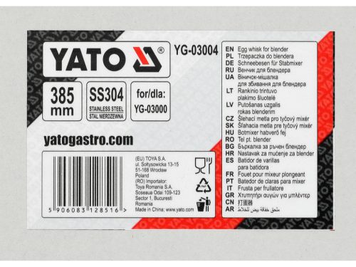 YATO YG-03004 Habverő kar YG-03000 turixgéphez 385mm