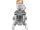 YATO YG-03028 GASTRO Tálas mixer 40 liter 1500 W
