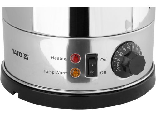 YATO YG-04292 GASTRO Elektromos ital melegentartó 14,1 liter 2100-2600 W inox