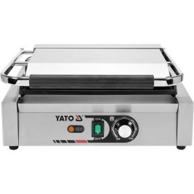   YATO YG-04558 GASTRO Kontaktgrill 440 mm 2200 W lapos sütőlap