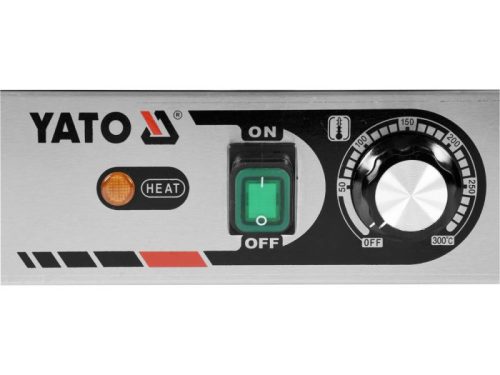 YATO YG-04560 GASTRO Dupla kontakt grill 580 mm 3600 W bordázott sütőlap