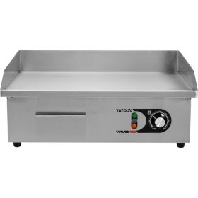 YATO YG-04585 GASTRO Grill 550 mm 3000 W lapos sütőlap