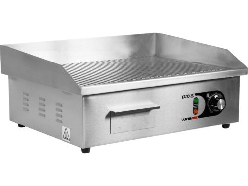 YATO YG-04587 GASTRO Grill 550 mm 3000 W bordázott sütőlap