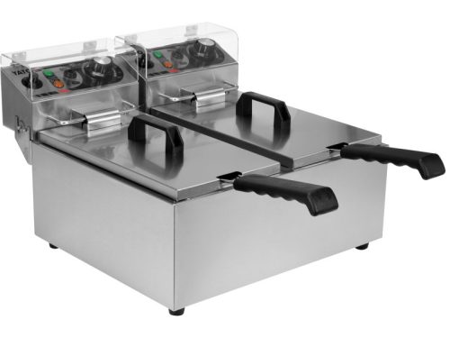 YATO YG-04620 GASTRO Dupla olajsütő 2 x 3,5 liter 2 x 2000 W