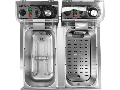 YATO YG-04620 GASTRO Dupla olajsütő 2 x 3,5 liter 2 x 2000 W