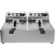 YATO YG-04622 GASTRO Asztali olajsütő 2 x 6 liter 2 x 3000 W