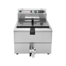   YATO YG-04630 GASTRO Asztali olajsütő 12 liter 5000 W leeresztőcsappal