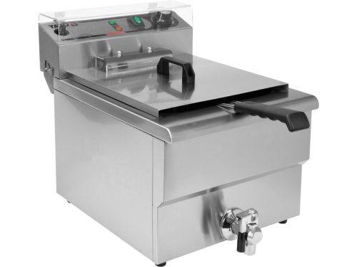 YATO YG-04630 GASTRO Asztali olajsütő 12 liter 5000 W leeresztőcsappal