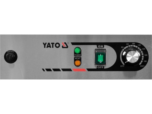 YATO YG-04640 GASTRO Asztali olajsütő 23 liter 6000 W leeresztőcsappal
