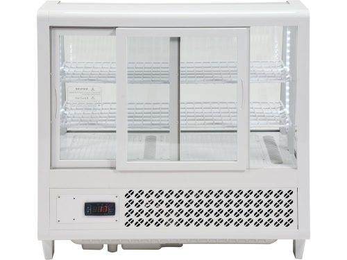 YATO YG-05021 Hűtött vitrin fehér 100L 680x450x670mm