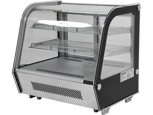 YATO YG-05025 Hűtött vitrin ezüst 120L 680x560x660mm