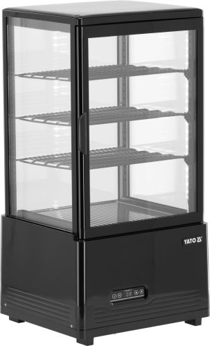 YATO YG-05051 Hűtött vitrin 69L 46X41X90 fekete