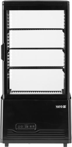 YATO YG-05052 Hűtött vitrin 79L 46X41X97 fekete