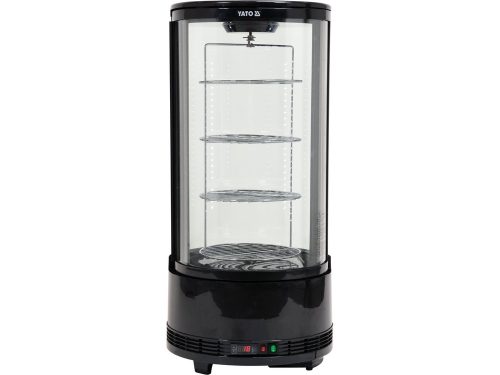 YATO YG-05090 CAKE DISPLAY COUNTER 73L 50x50x106 BLACK