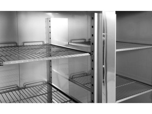 YATO YG-05220 Álló rozsdamentes kétajtós hűtőszekrény 1200L 1340x810x2010mm