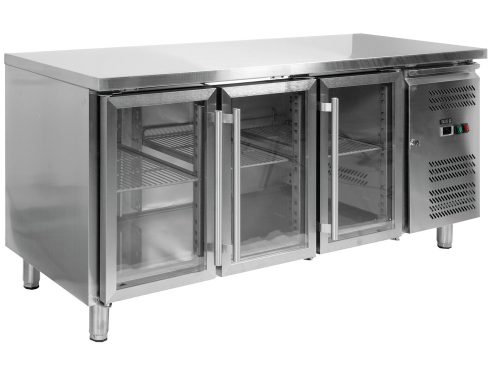 YATO YG-05257 GN COUNTER 417L 3 GLASS DOOR