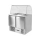 YATO YG-05260 SALADETTE 240L 2 DOOR GLASS TOP