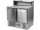 YATO YG-05275 PIZZA SALADETTE 240L WITH COUNTER TOP