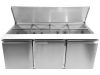 YATO YG-05290 REFRIGERATED COUNTER W/FLAP 368L 3 DOOR