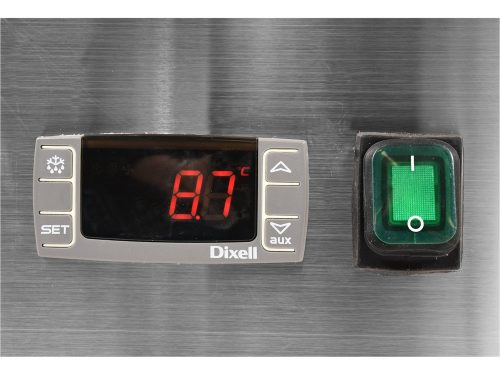 YATO YG-05300 Háromajtós rozsdamentes hűtőasztal 700-as széria 368L 1365x700x870mm