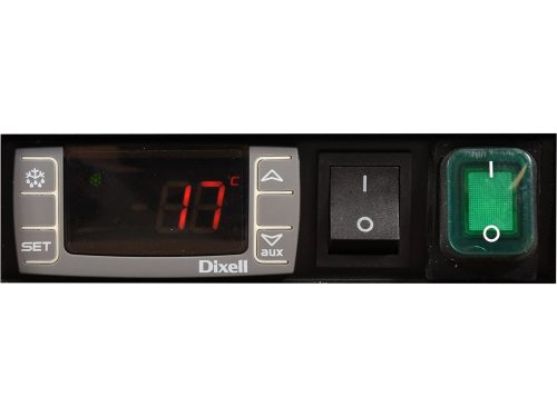 YATO YG-05360 Három üvegajtós palackhűtő fekete 1350x515x910mm