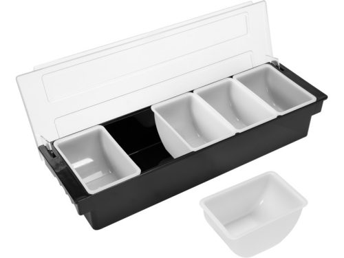 YATO YG-07080 GASTRO Alapanyag tároló 5 részes zárható tetővel