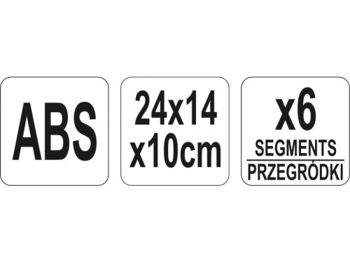 YATO YG-07134 GASTRO Bar caddy 6 részes