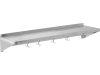 YATO YG-08938 WALL SHELF SINGLE W. HOOKS  1500X300X180