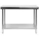 YATO YG-09001 GASTRO Inox munkaasztal alsó polccal