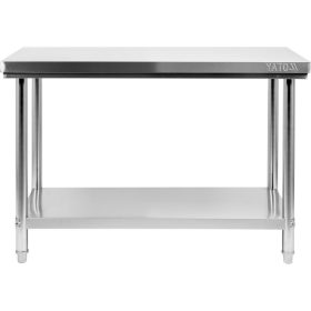 YATO YG-09002 GASTRO Inox munkaasztal alsó polccal