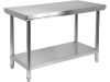 YATO YG-09011 Inox munkaasztal alsó polccal GASTRO