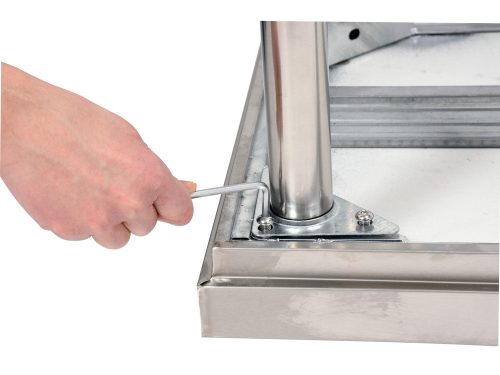 YATO YG-09011 Inox munkaasztal alsó polccal GASTRO