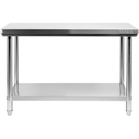YATO YG-09012 GASTRO Inox munkaasztal alsó polccal